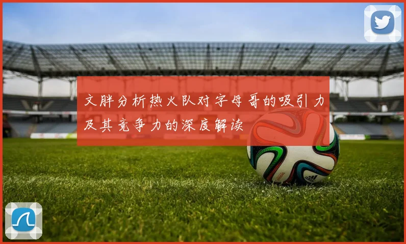文胖分析热火队对字母哥的吸引力及其竞争力的深度解读