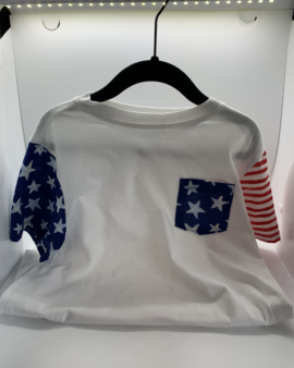 Cat & Jack Flag Printed T-Shirt Boy’s 6-7