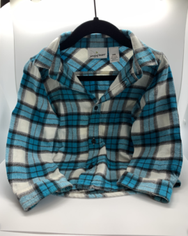 Jumping Beans Flannel Long-Sleeved Shirt Infant’s 24M