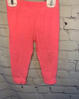 Old Navy Leggings, 18-24Mo, Light pink w/ lace detail on ankles