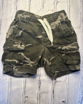 Old Navy, 12-18 Mo, shorts, camo print, drawstring, side pockets