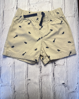 Carter’s ‘Child Of Mine’, 18 Mo, shorts, tan w.navy safari animal print