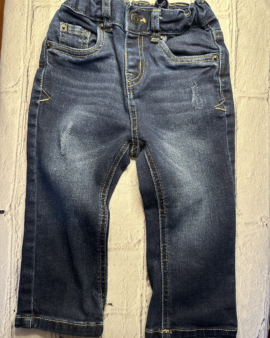 Cat & Jack, 18 Mo, jeans, blue, snap enlcosure, front pockets