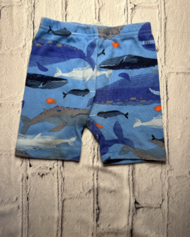 Carter’s ‘Just One You, 18 Mo, shorts, blue w. whale pattern
