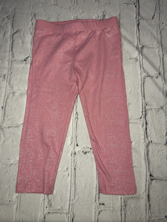 Tahari, 24 Mo, Pink leggings w/ silver sparkle detail