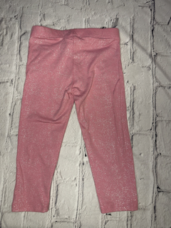 Tahari, 24 Mo, Pink leggings w/ silver sparkle detail