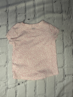 Old Navy Short Sleeve,2T,White, Pink polka dot pattern
