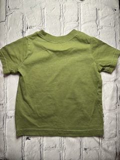 Carter’s “Child of Mine”, 12 Mo, t-shirt, army green w. animal detail on front