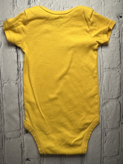 Carter’s 12 Mo, short sleeved onesie, yellow